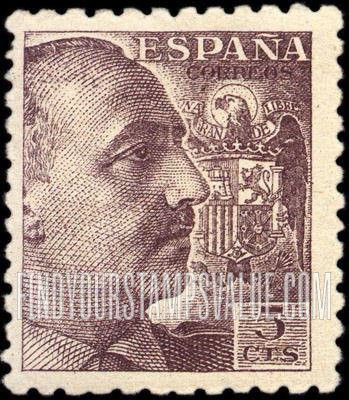 FindYourStampsValue: Gen. Francisco Franco