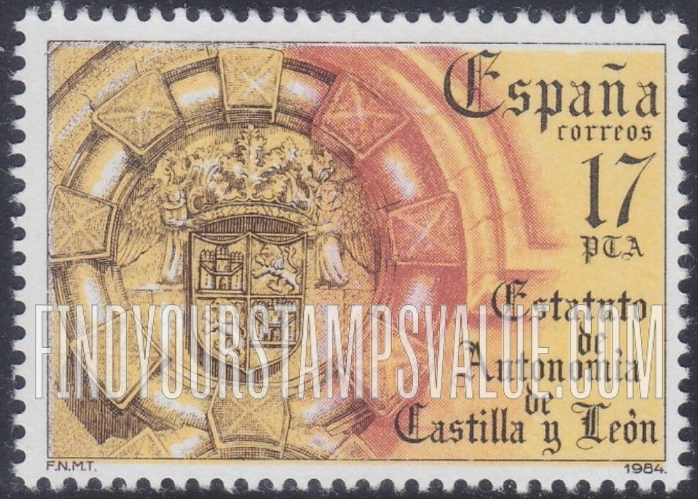 FindYourStampsValue: Castilla and Leon Statute of Autonomy