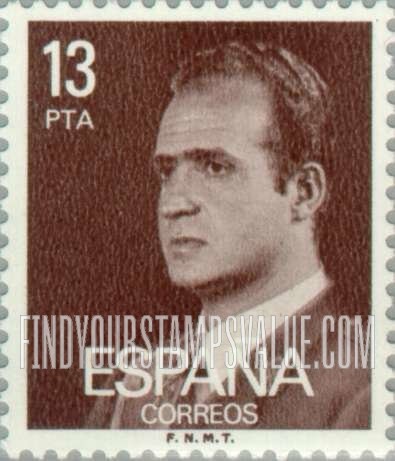 FindYourStampsValue: King Juan Carlos I Type of 1976