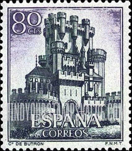 FindYourStampsValue: Castles: Butron