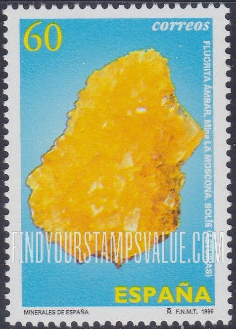 FindYourStampsValue: Spanish Mining: Fluorite