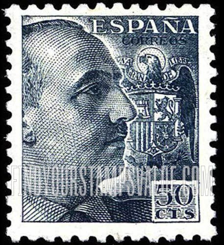 FindYourStampsValue: Gen. Francisco Franco