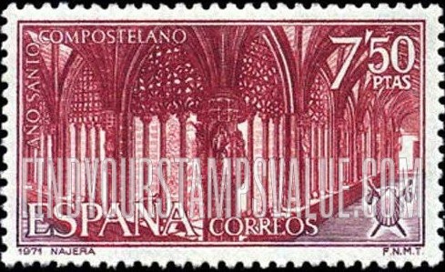 FindYourStampsValue: Cloister, Najera