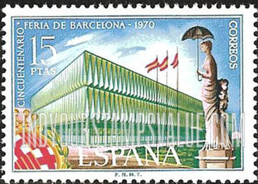 FindYourStampsValue: Barcelona Fair Building