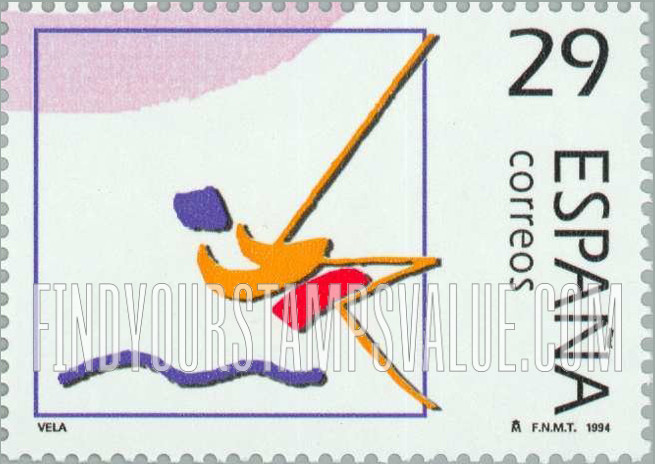 FindYourStampsValue: Olympic Venues: Sailing