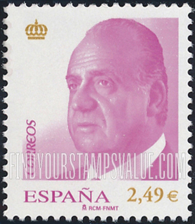 FindYourStampsValue: King Juan Carlos