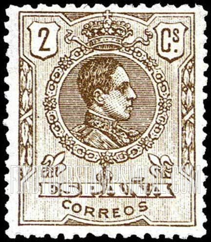 FindYourStampsValue: Alfonso XIII