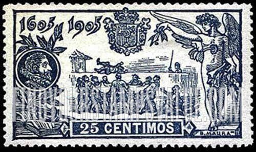FindYourStampsValue: Sancho Panza tossed in blanket