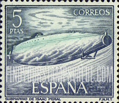 FindYourStampsValue: Submarine of Isaac Peral