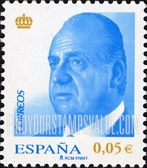 FindYourStampsValue: King Juan Carlos Type of 2007