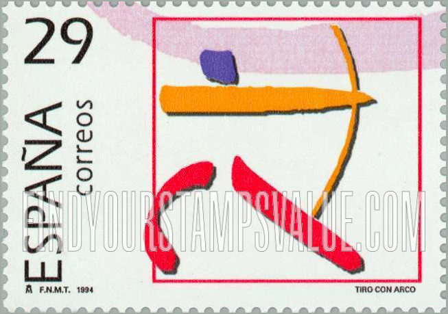 FindYourStampsValue: Olympic Venues: Archery