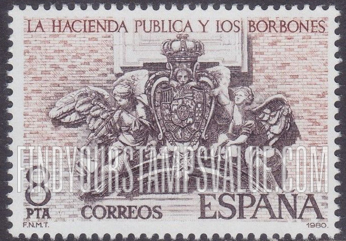 FindYourStampsValue: Bourbon Arms, Ministry of Finance