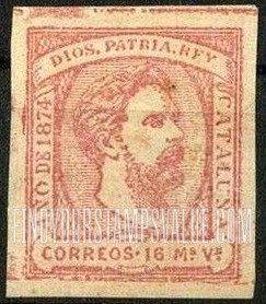 FindYourStampsValue: Carlist: King Carlos VII