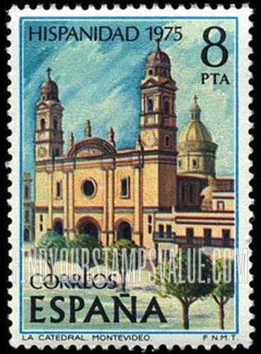 FindYourStampsValue: Montevideo Cathedral