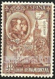 FindYourStampsValue: King Alfonso XIII and Queen Victoria