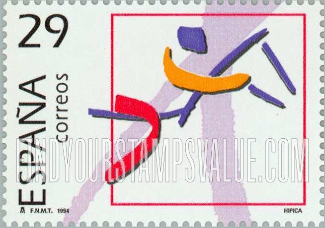 FindYourStampsValue: Olympic Venues: Equestrian