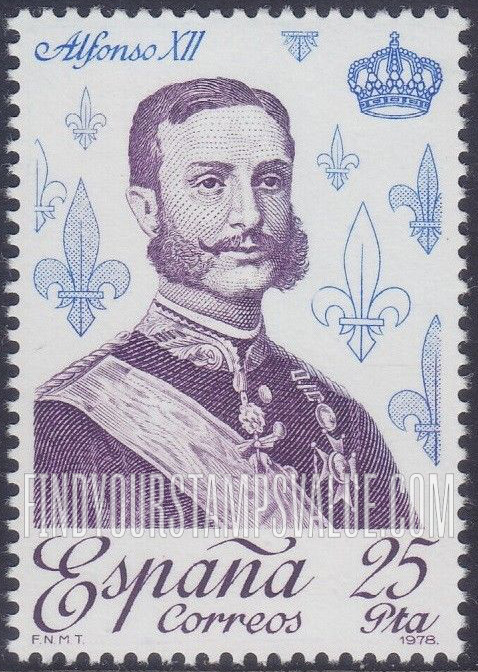 FindYourStampsValue: Alfonso XII