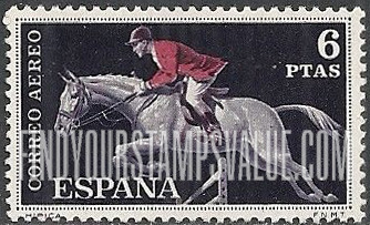 FindYourStampsValue: Air Post: Sport Type of Regular Issue, Steeplechase