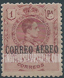 FindYourStampsValue: Air Post: Alfonso XIII