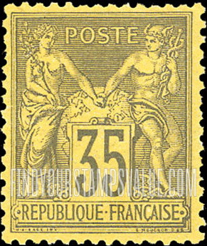 FindYourStampsValue: Peace and Commerce ("Type Sage")