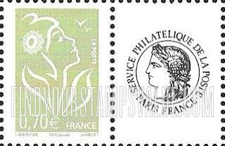 FindYourStampsValue: Marianne Type of 2005