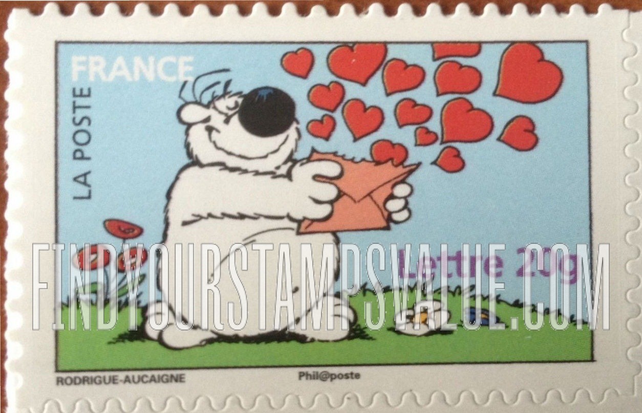 FindYourStampsValue: Cubitus, Comics by Michel Rodrigue and Pierre Aucaigne