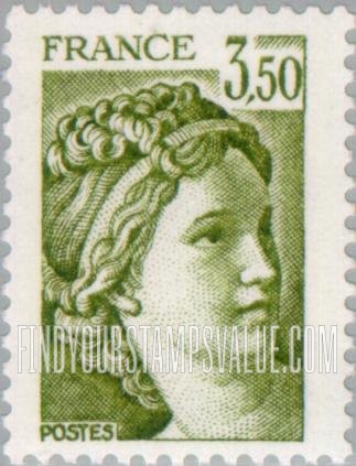 FindYourStampsValue: Sabine, after David: Sabine Type of 1977-78