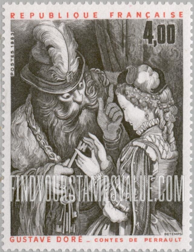 FindYourStampsValue: Illustration from Perrault’s Folk Tales, by Gustave Dore