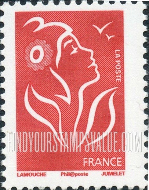 FindYourStampsValue: Marianne Type of 2005