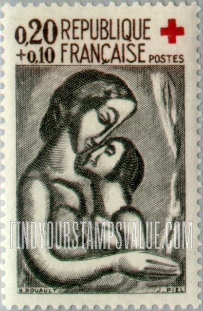 FindYourStampsValue: SEMI-POSTAL - “Love” by Rouault