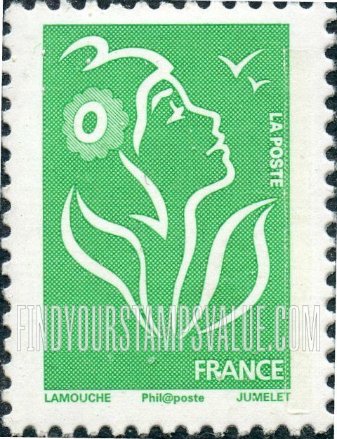 FindYourStampsValue: Marianne Type of 2005
