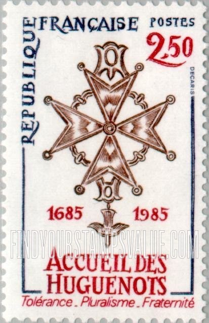 FindYourStampsValue: Huguenot Cross