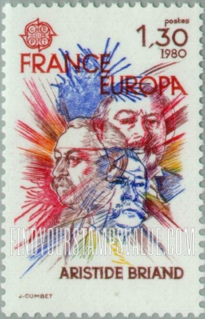 FindYourStampsValue: Aristide Briand
