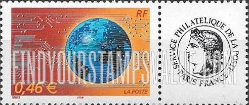 FindYourStampsValue: Globe and Microcircuits