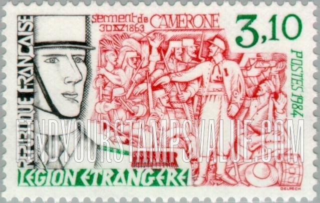 FindYourStampsValue: Foreign Legion