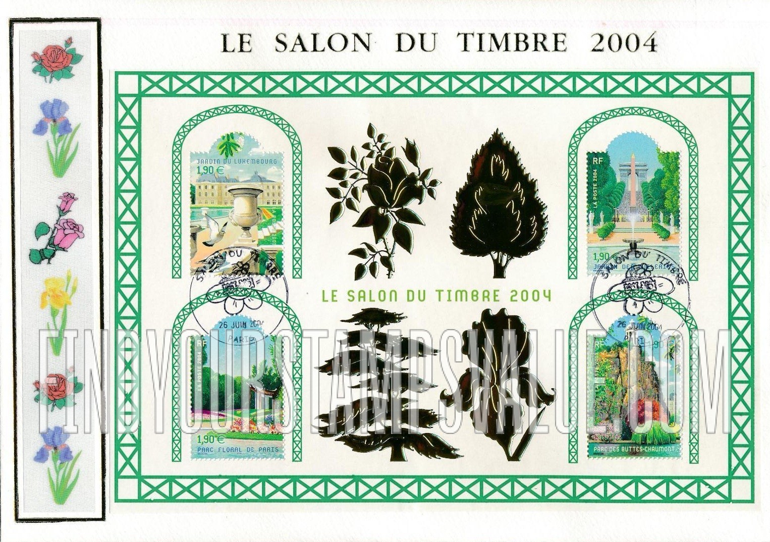 FindYourStampsValue: Gardens and Parks Type of 2003