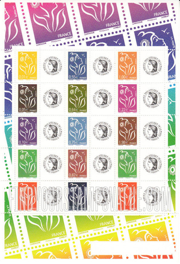 FindYourStampsValue: Marianne Type of 2005