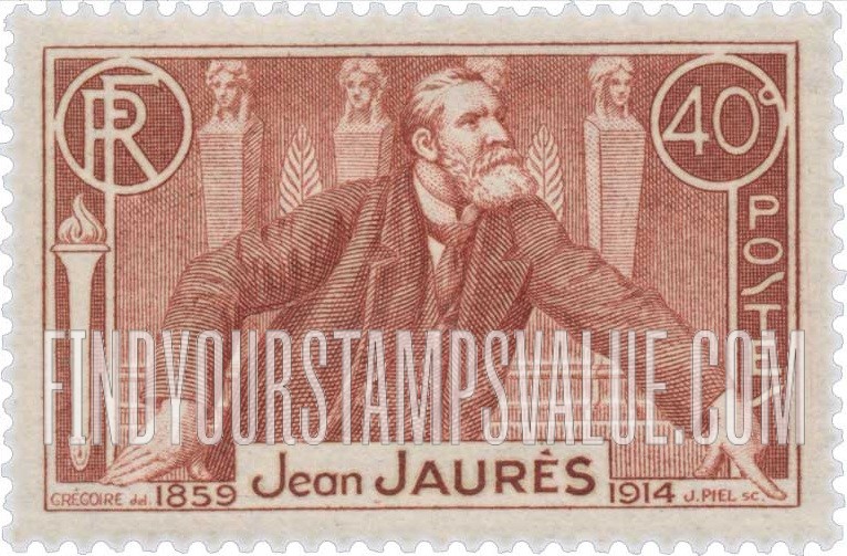 FindYourStampsValue: Jean Léon Jaurès