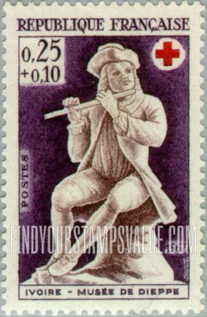 FindYourStampsValue: SEMI-POSTAL - Ivory Flute Player