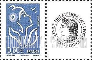 FindYourStampsValue: Marianne Type of 2005
