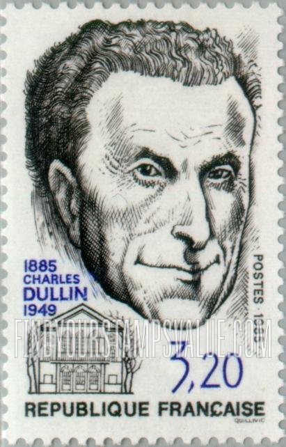 FindYourStampsValue: Charles Dullin, 1885-1949, impresario, theater