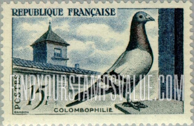 FindYourStampsValue: Homing Pigeon