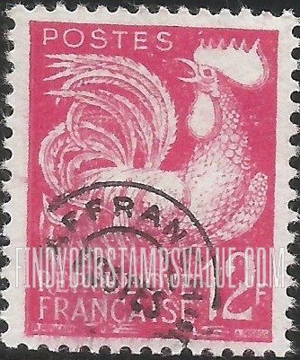 FindYourStampsValue: Gallic Cock