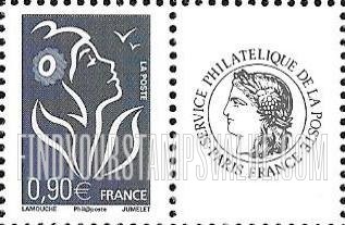 FindYourStampsValue: Marianne Type of 2005