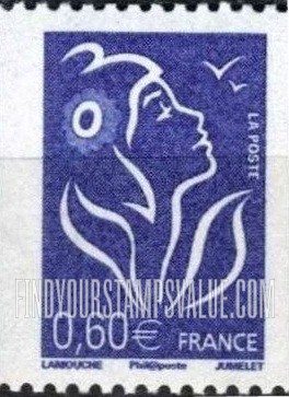 FindYourStampsValue: Marianne Type of 2005