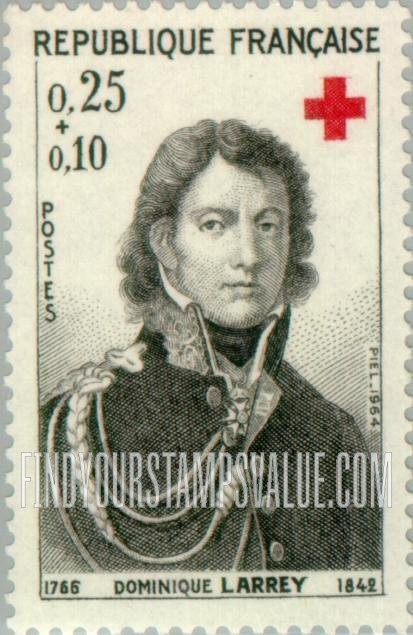 FindYourStampsValue: SEMI-POSTAL - Dominique Larrey