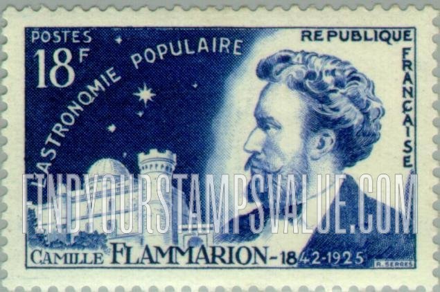 FindYourStampsValue: Camille Flammarion, Popular Astronomy