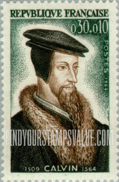 FindYourStampsValue: SEMI-POSTAL - John Calvin