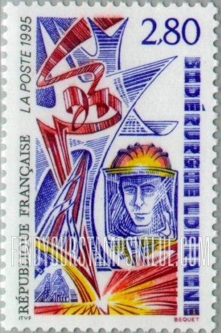 FindYourStampsValue: Iron and Steel Industry in Lorraine