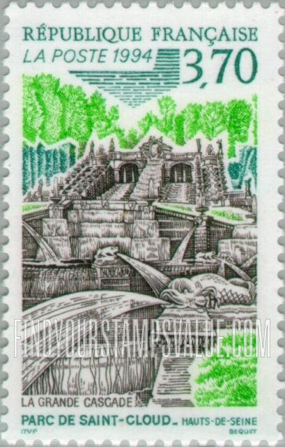 FindYourStampsValue: The Great Cascade, St. Cloud Park